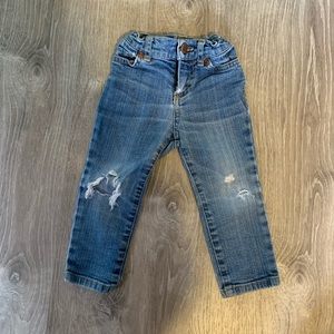 Seventy seven distressed jeans